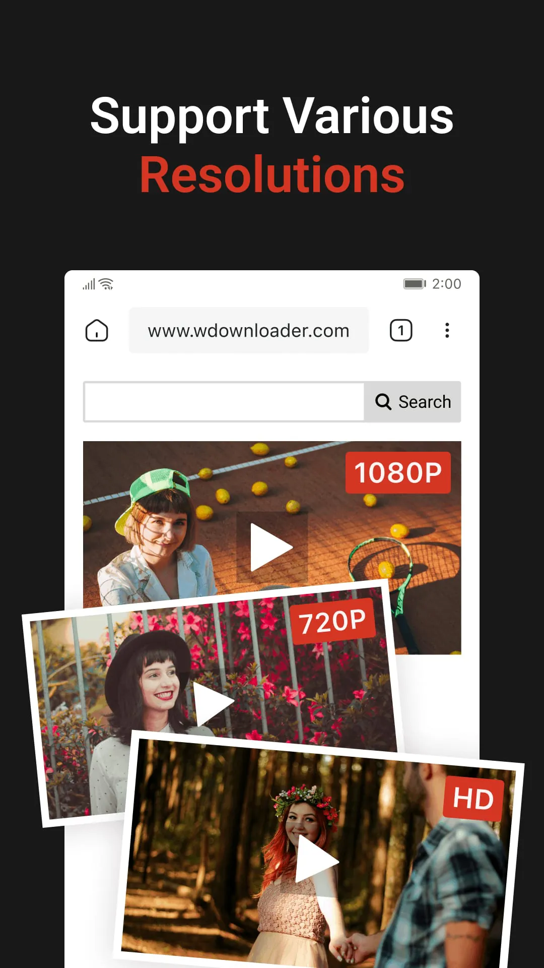 W Video Downloader & Player