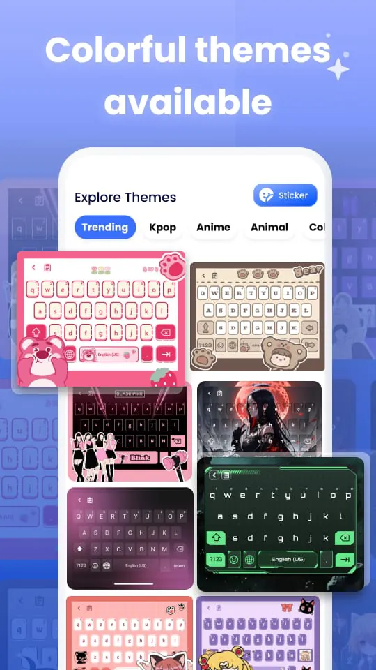 Keyboard Font & Keyboard Theme