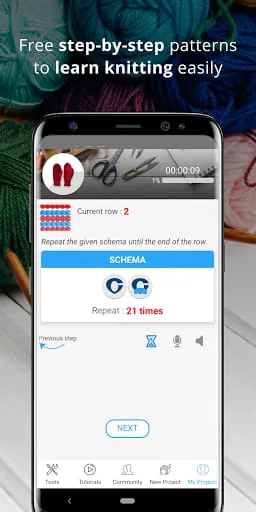 Knitting Genius, learn to knit