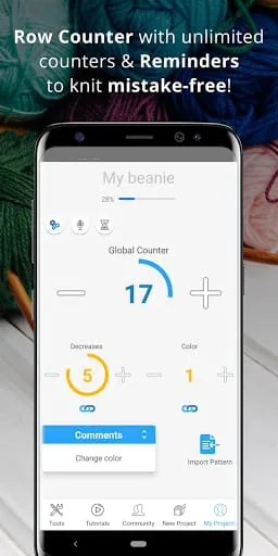 Knitting Genius, learn to knit