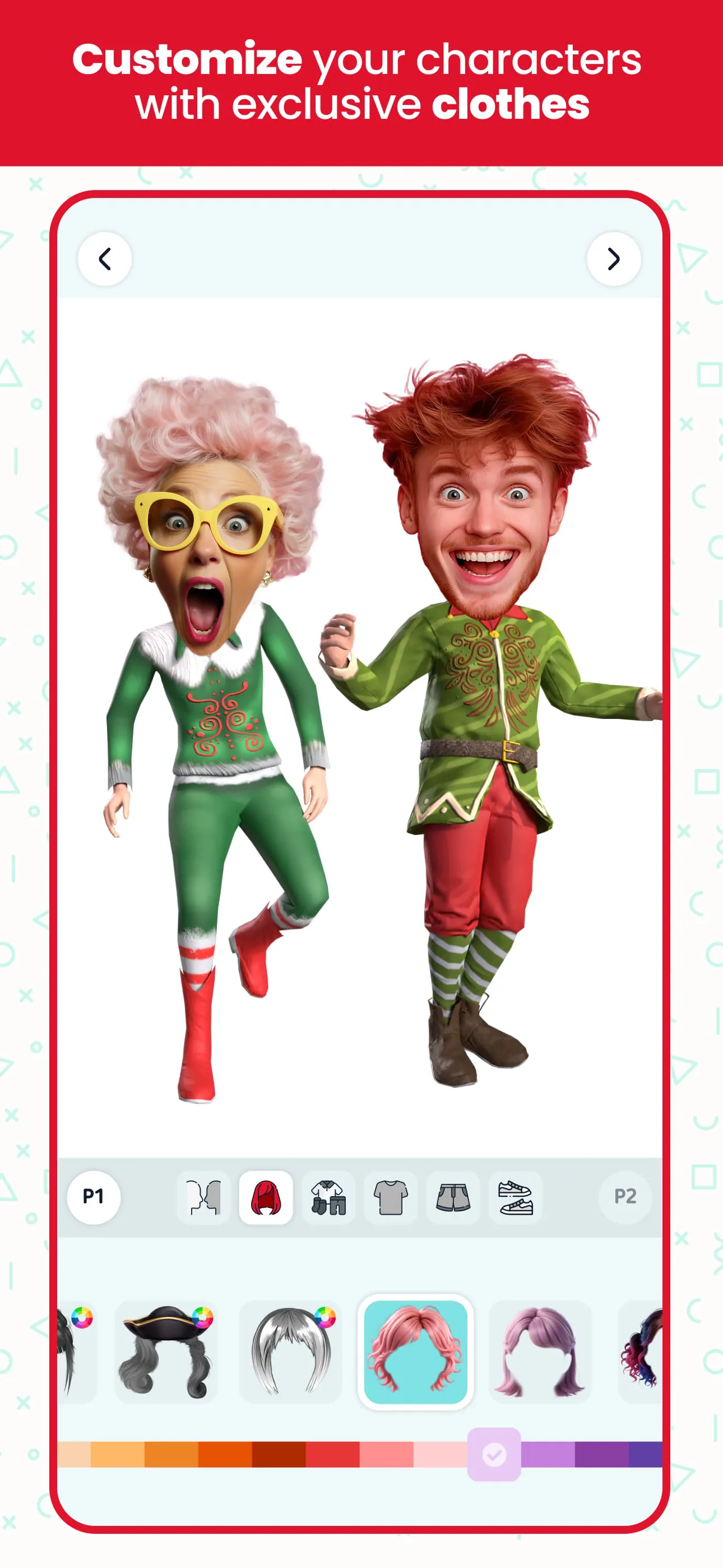 Christmas Face - Photo dance