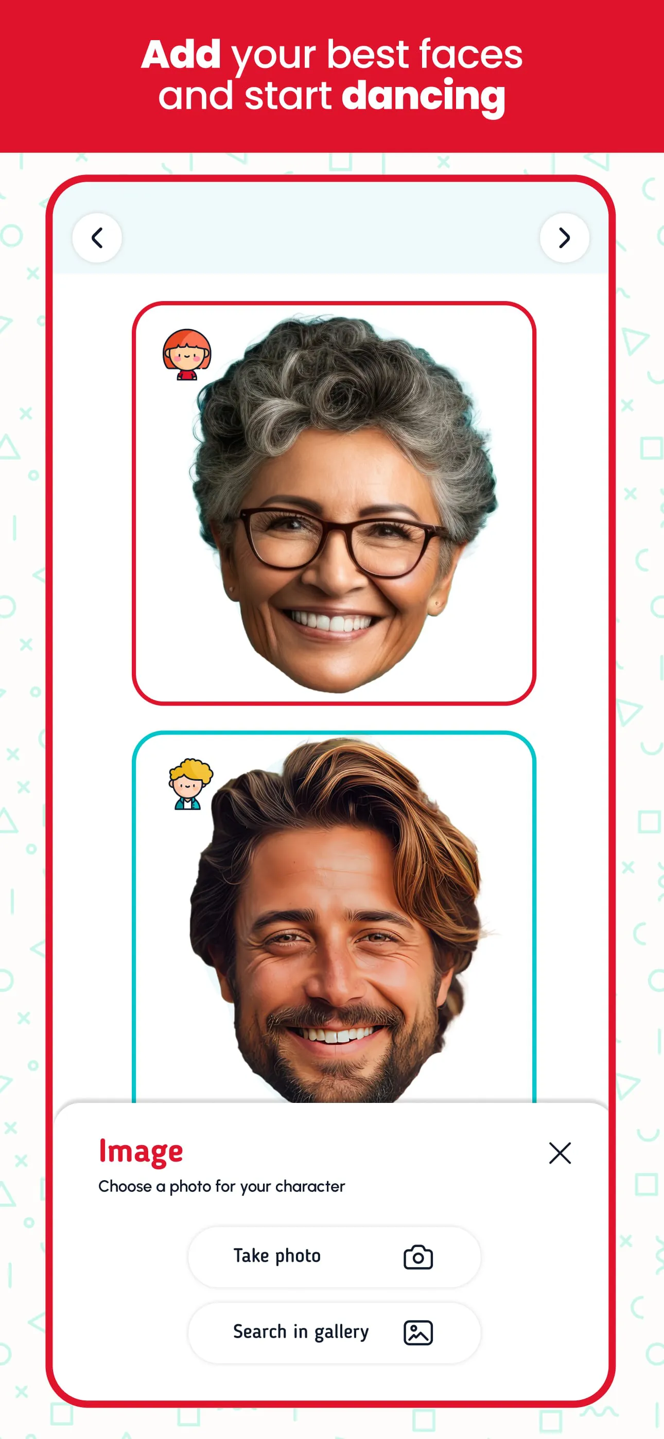 Christmas Face - Photo dance