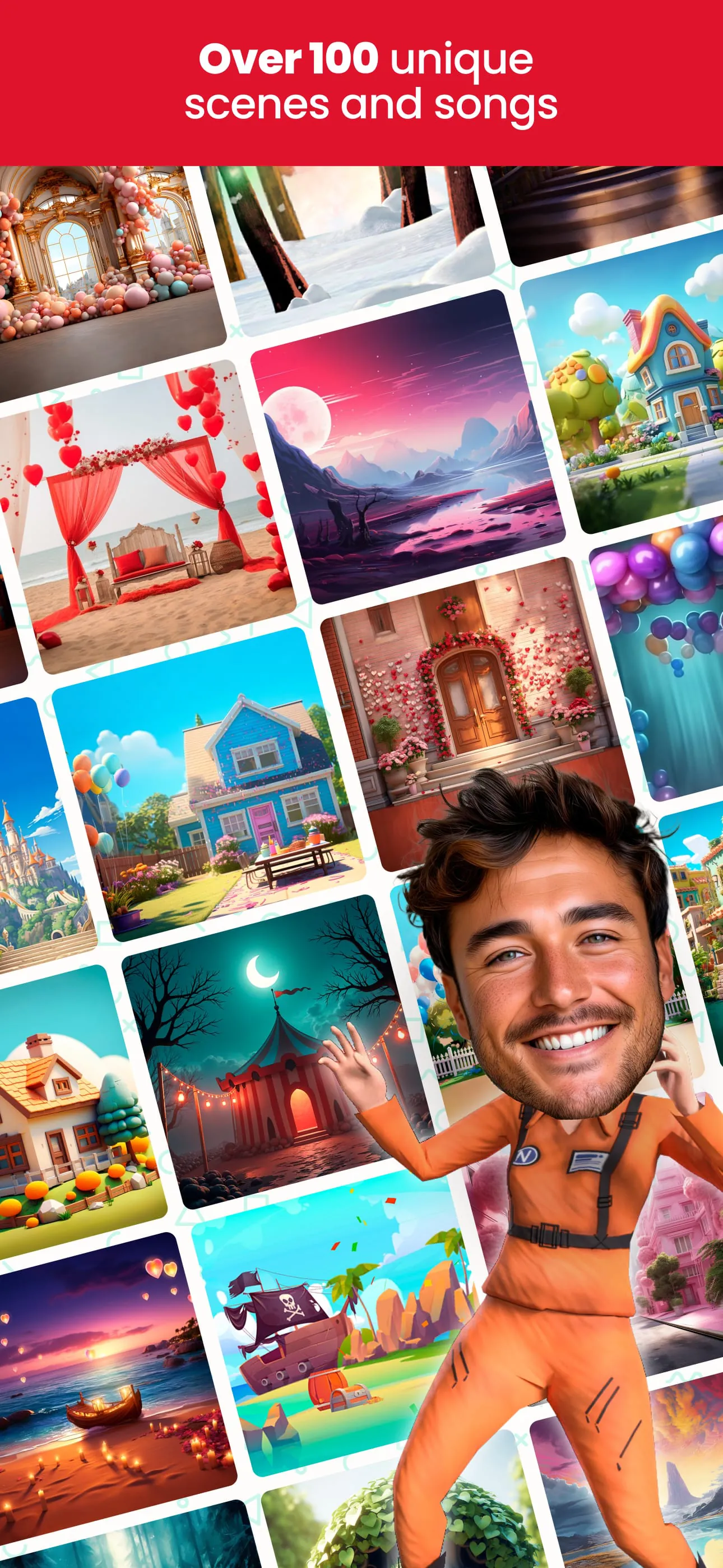 Christmas Face - Photo dance