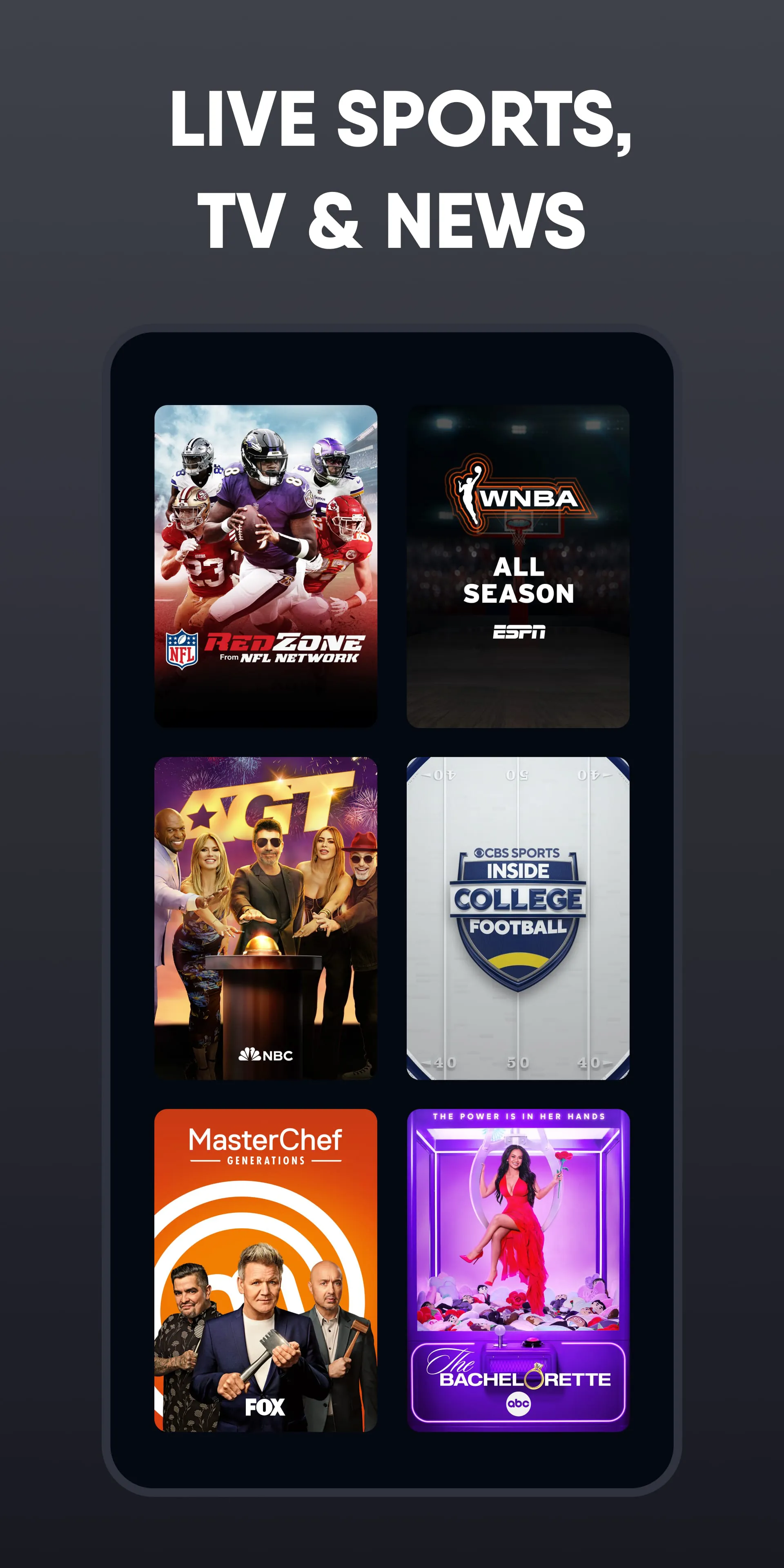 Fubo: Watch Live TV & Sports