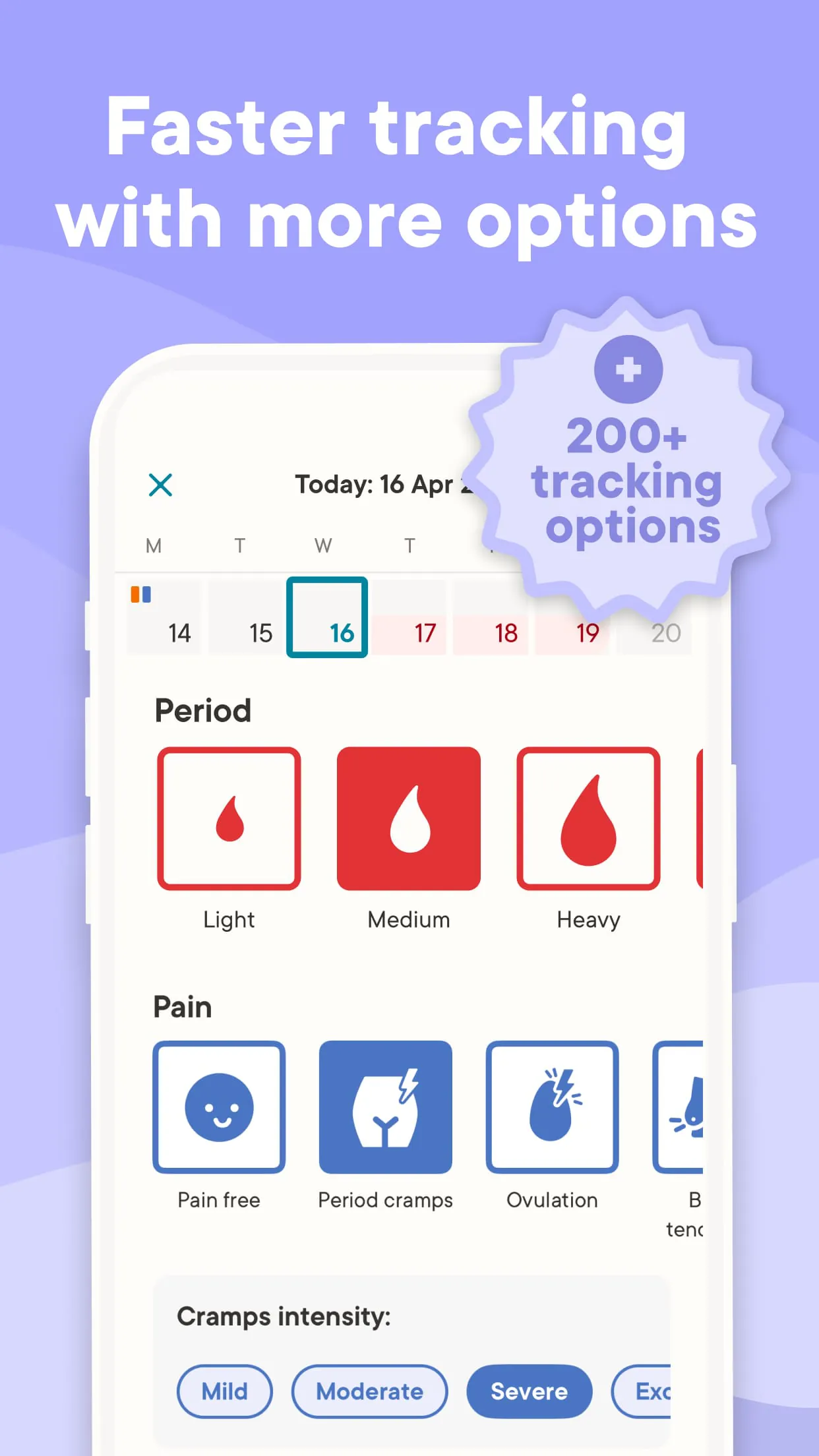 Clue Period & Cycle Tracker