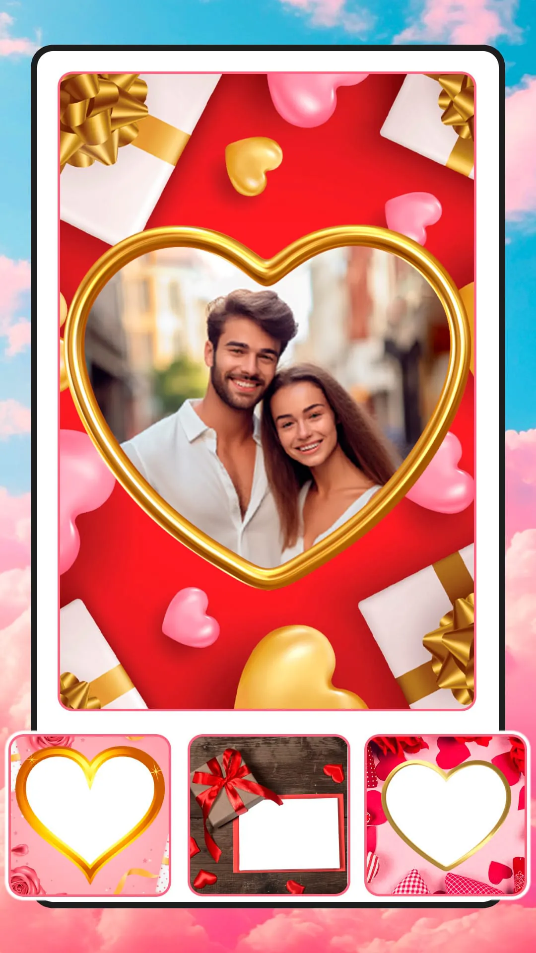 Photo frame app, collage maker