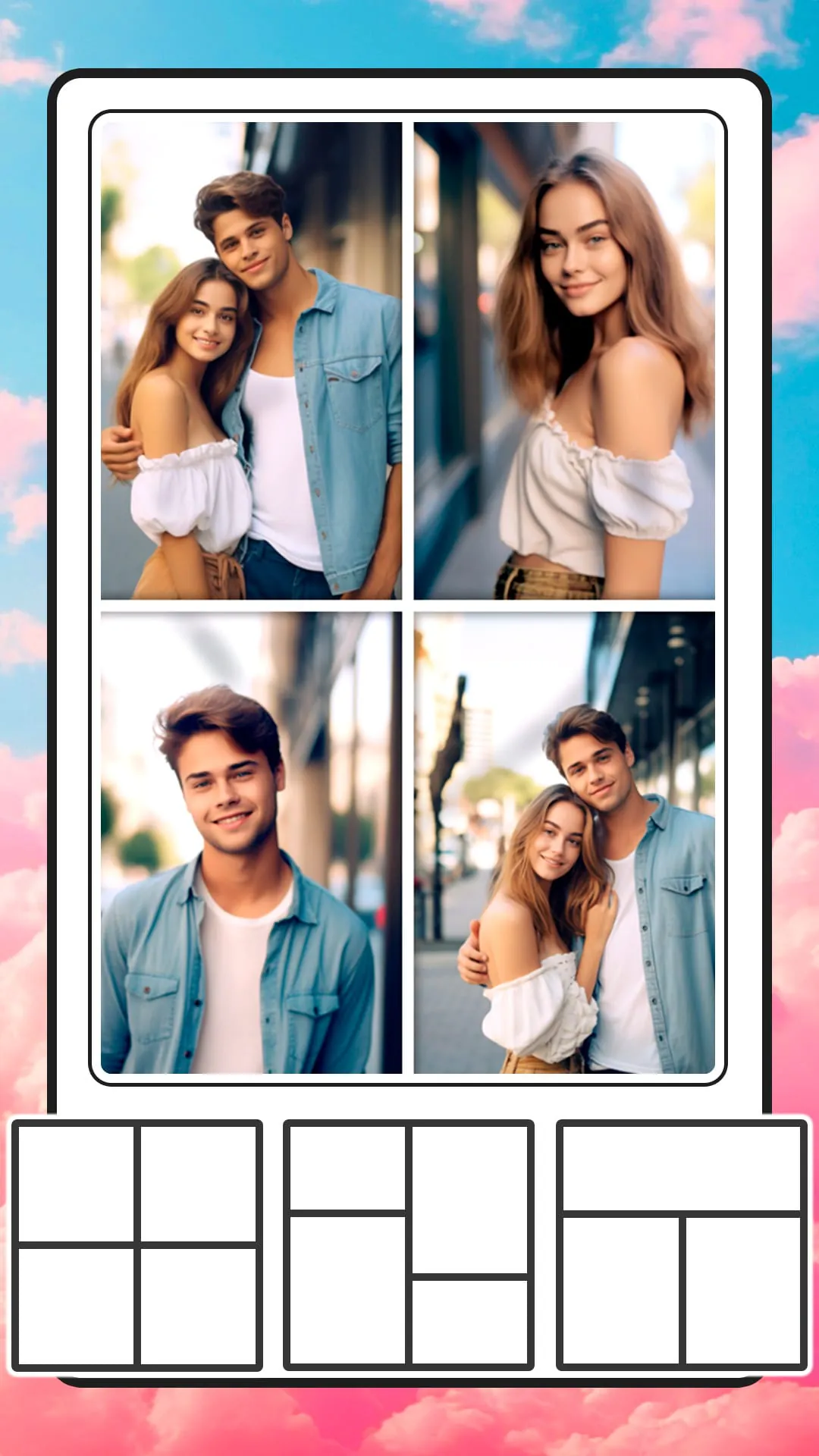 Photo frame app, collage maker