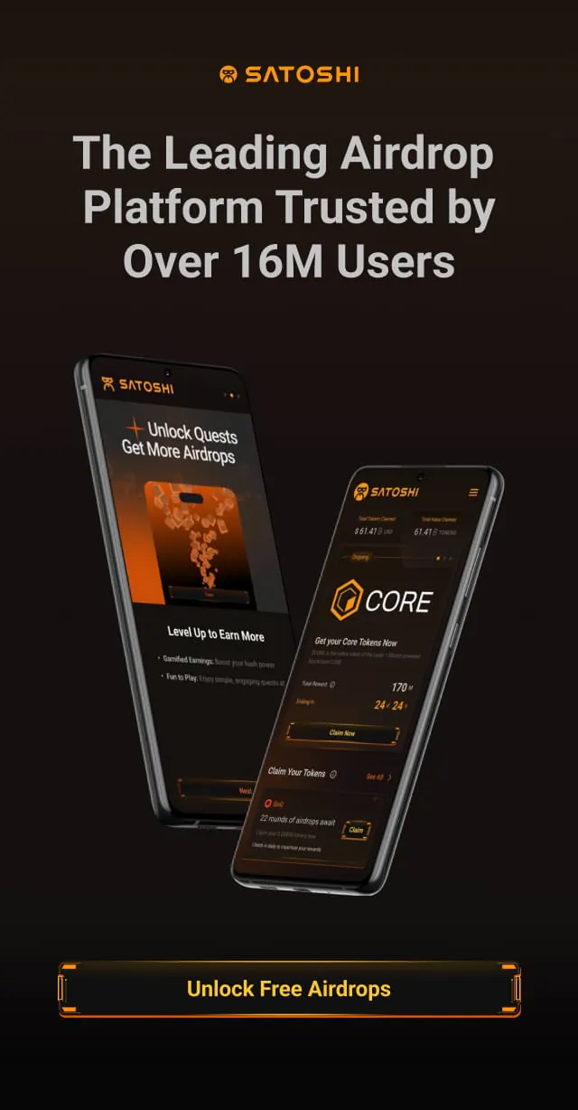 Satoshi App: Get Airdrops