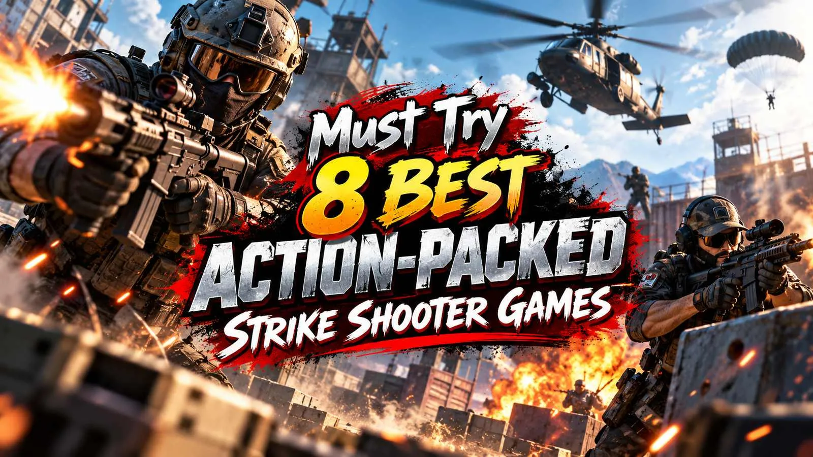 Must Try 8 Best Action-Packed Strike Shooter Games