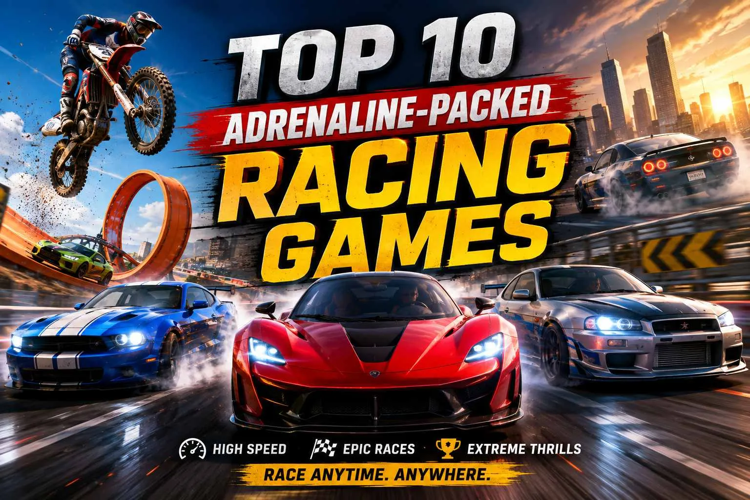 Top 10 Adrenaline-Packed Racing Games