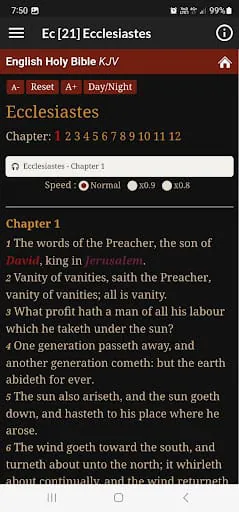 King James Audio - KJV Bible