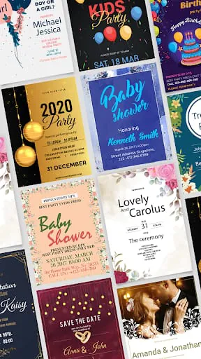 Invitation maker - Card Design