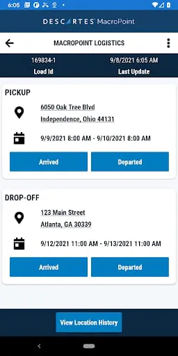 MacroPoint for Truckers