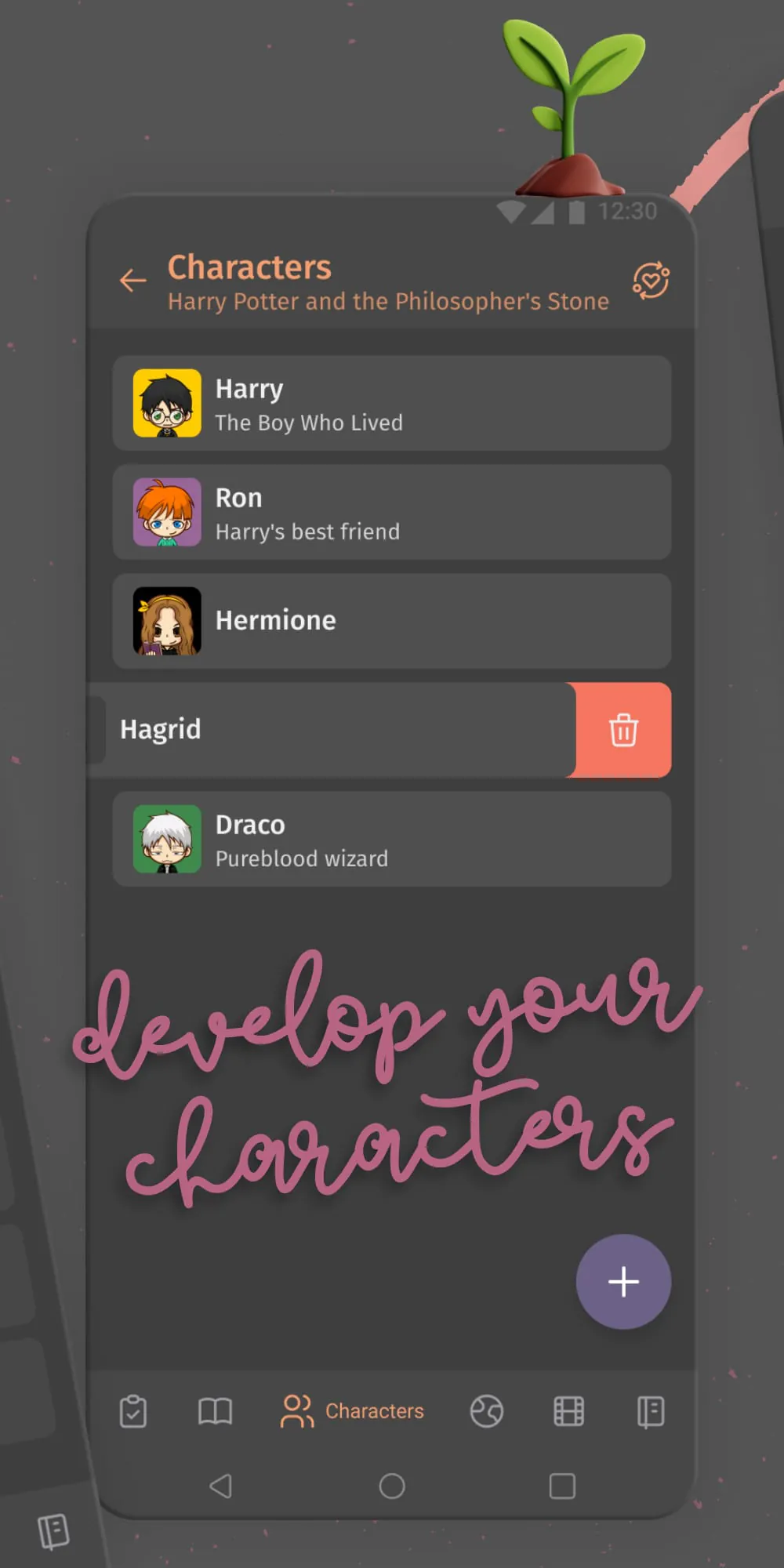 Fabula. Story Planner