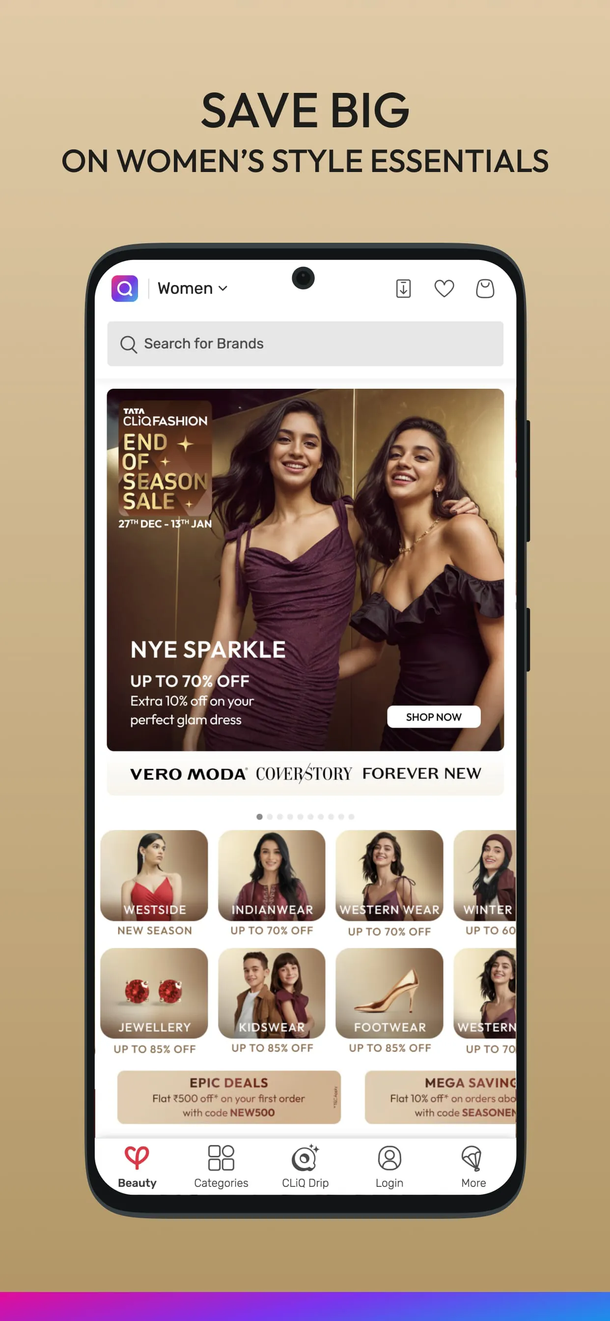 Tata CLiQ Fashion Shopping App