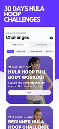 Hula Hoop Training App