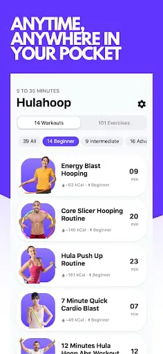 Hula Hoop Training App