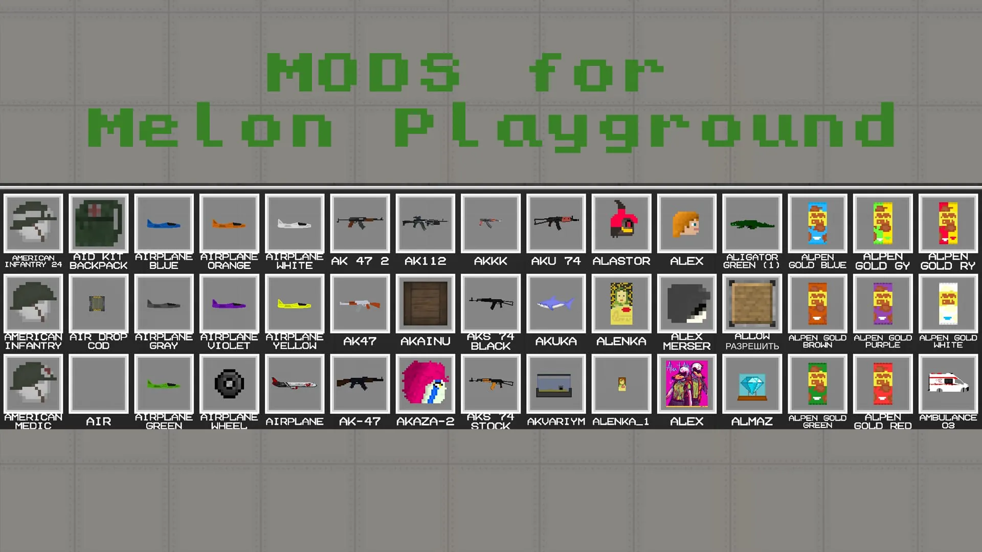 MelMod for Melon Playground