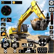 Heavy Excavator Rock Mining 23