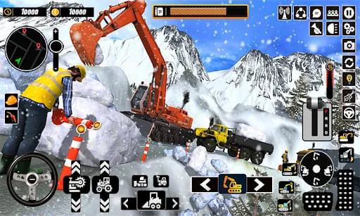 Heavy Excavator Rock Mining 23