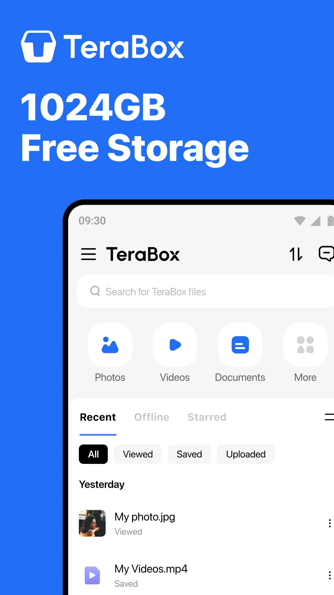 TeraBox: Cloud Storage Space