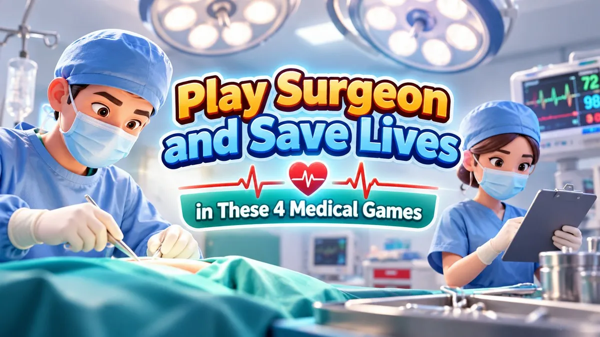 Play Surgeon and Save Lives in These 4 Medical Games