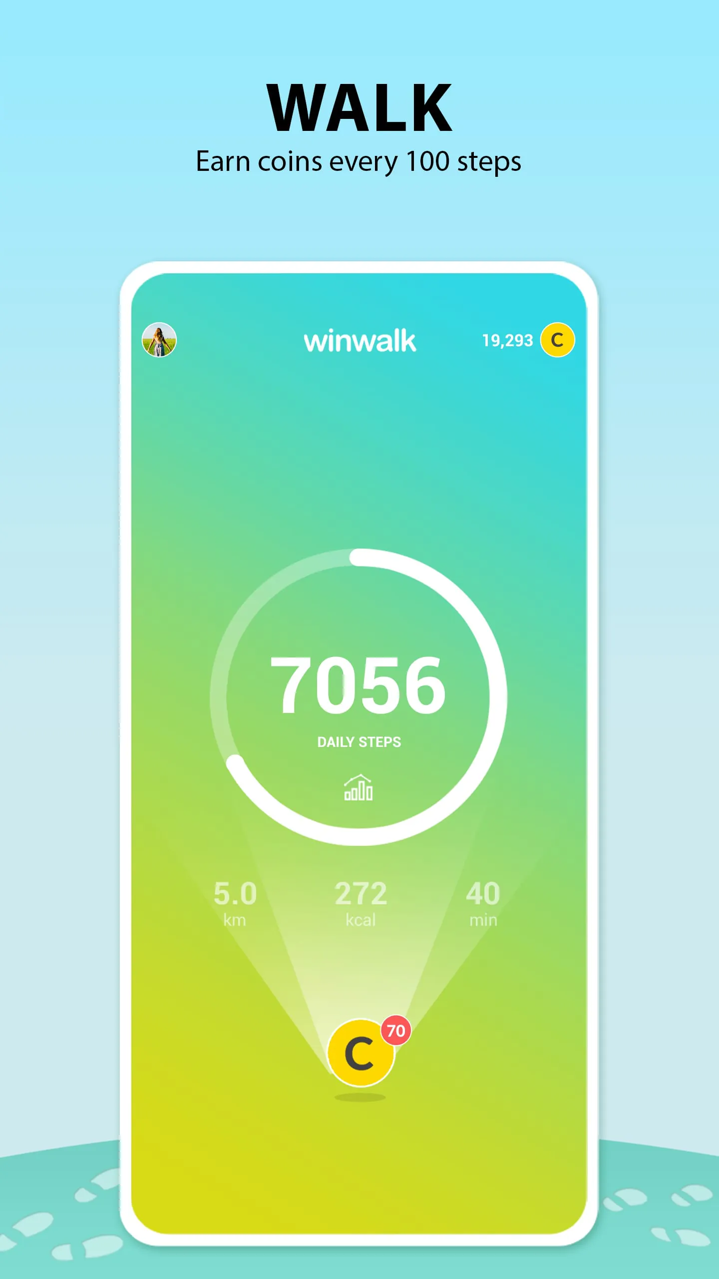 Winwalk - It Pays to Walk
