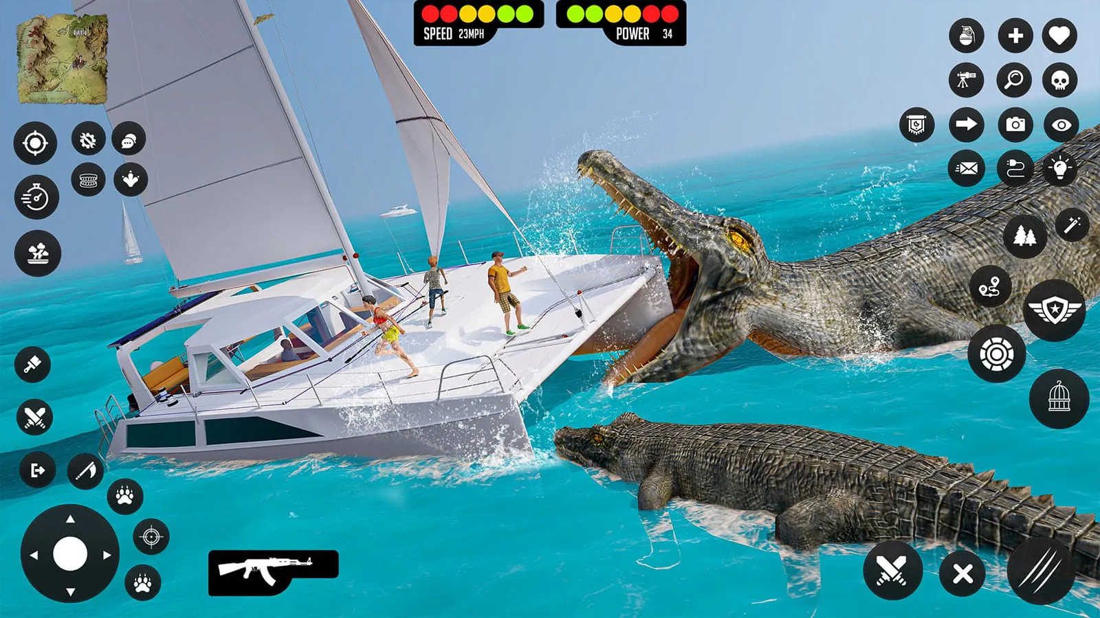 Crocodile Games Animal Sim 3D