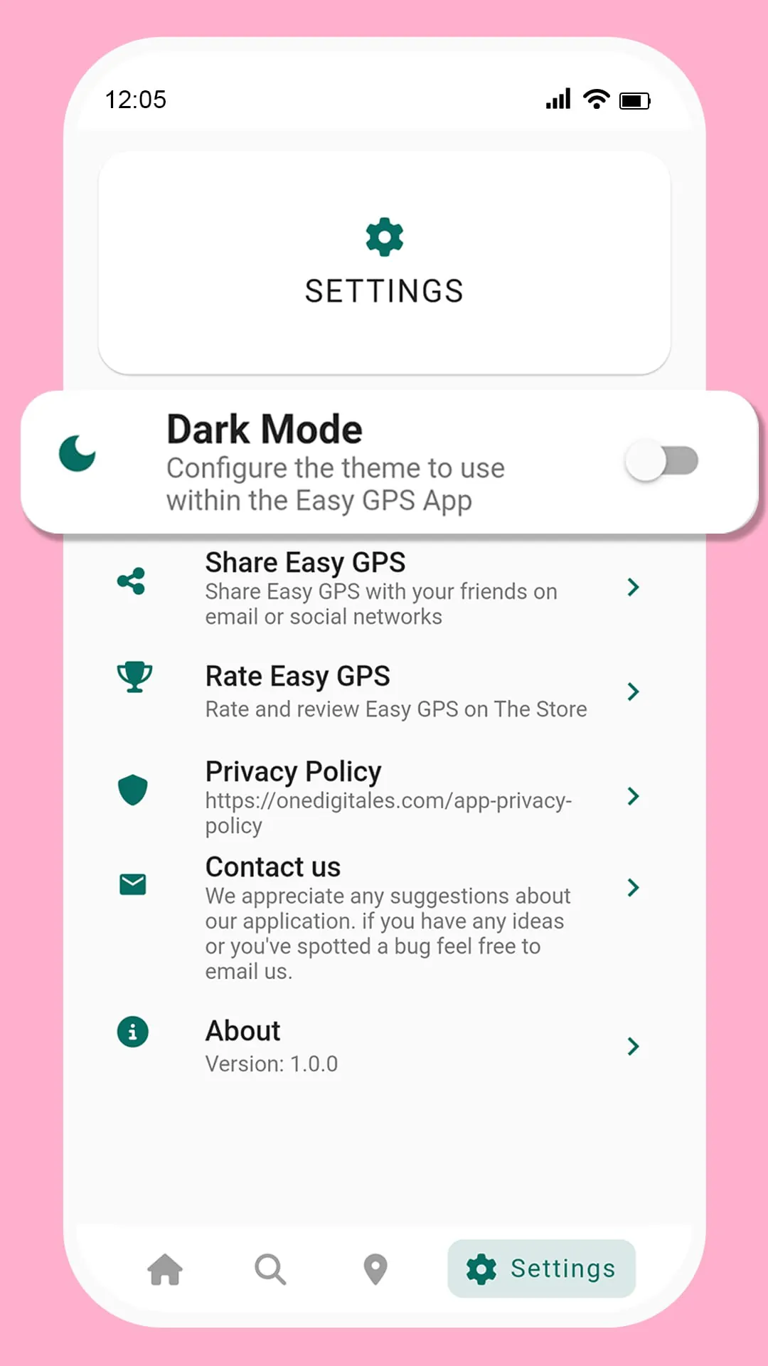 Easy GPS - Share My Location
