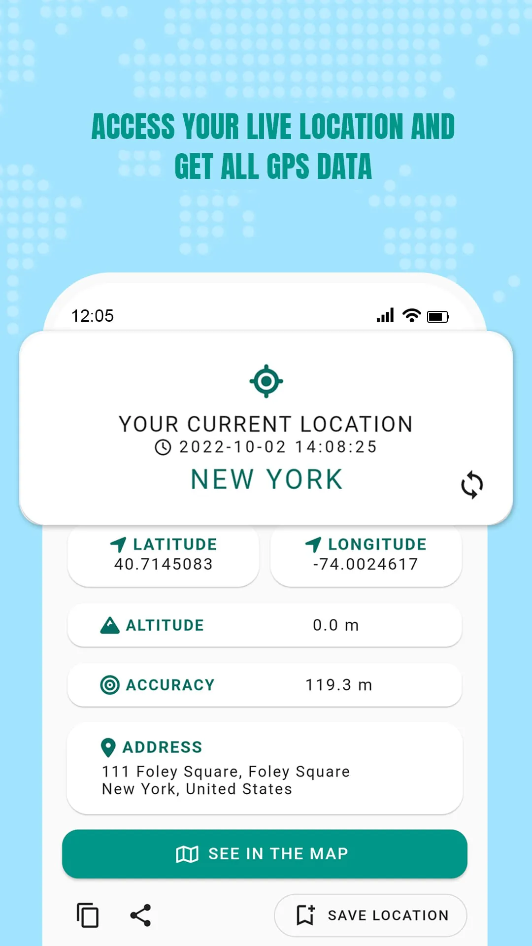 Easy GPS - Share My Location