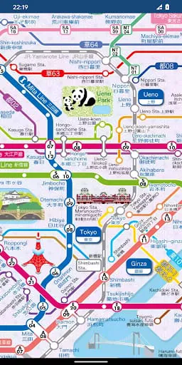 Tokyo Metro Map (Offline)