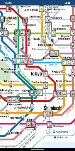 Tokyo Metro Map (Offline)