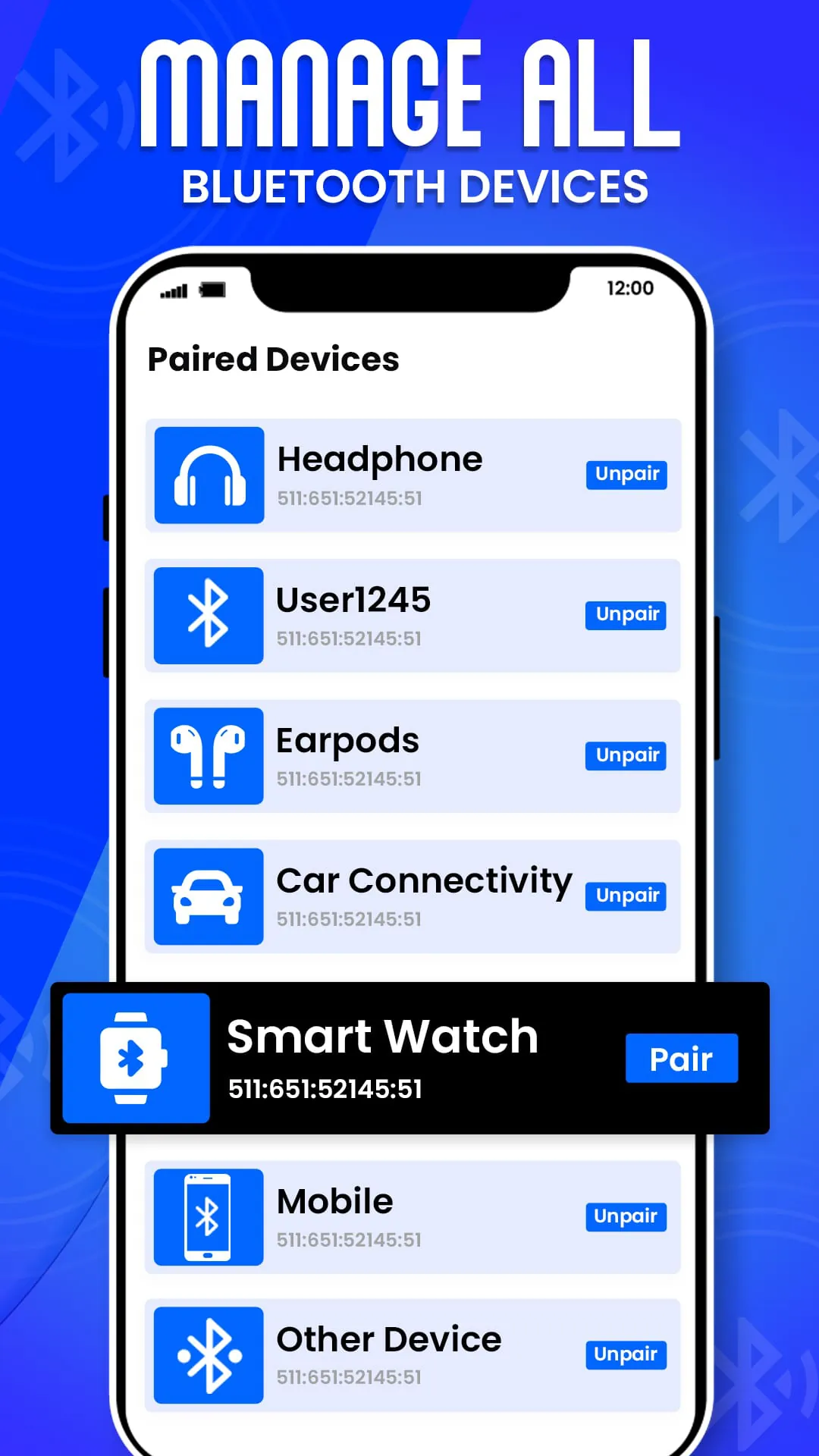 Bluetooth Pair Auto Connect