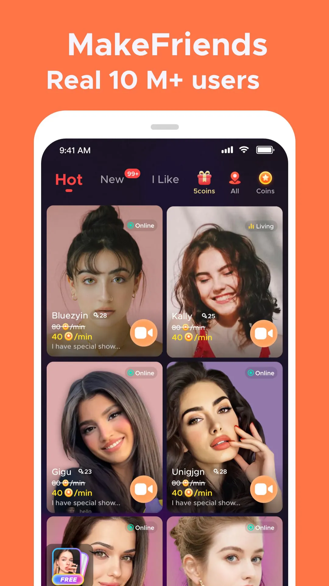 Live Chat Video Call-Whatslive
