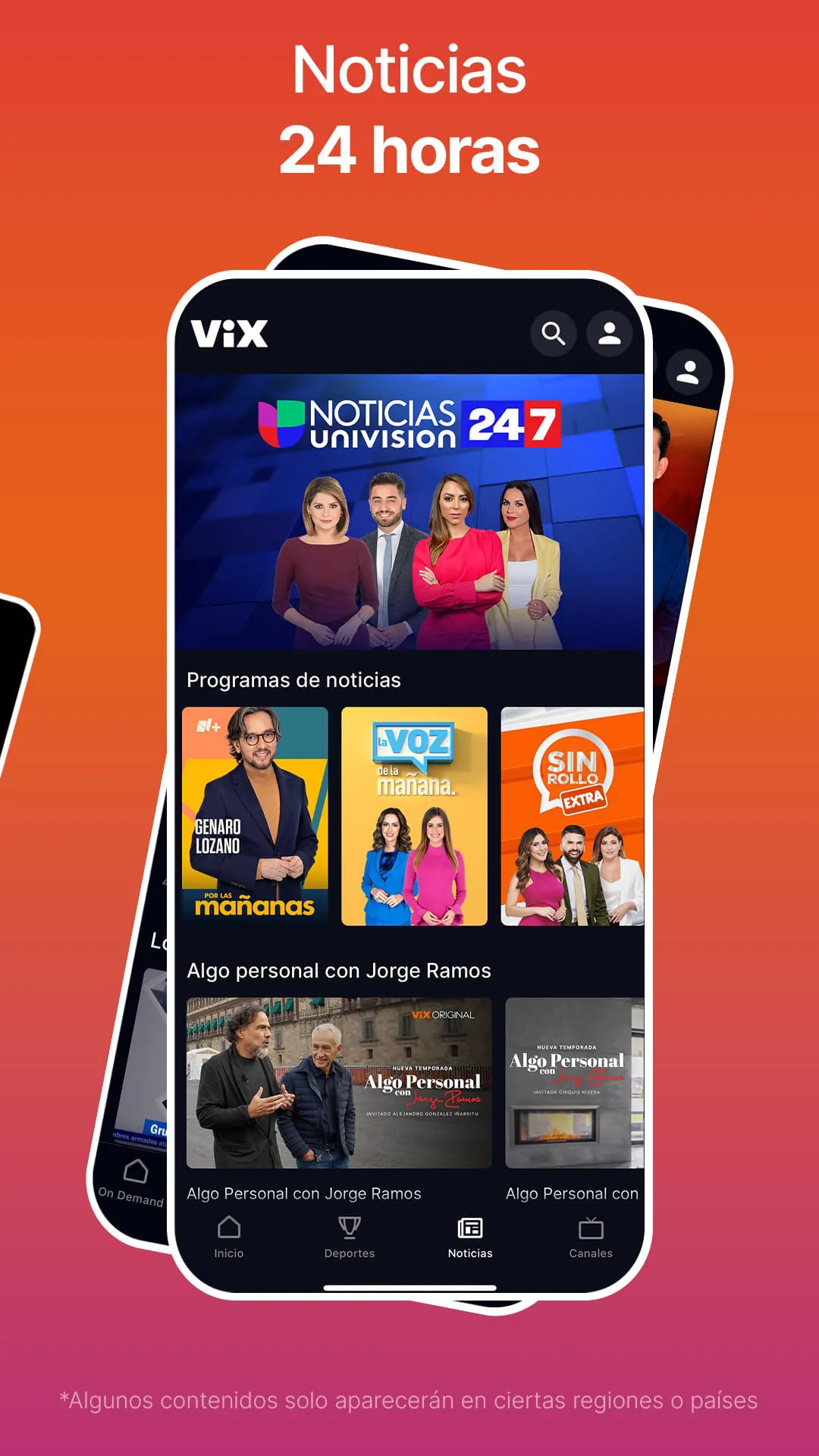 ViX: TV, Deportes y Noticias