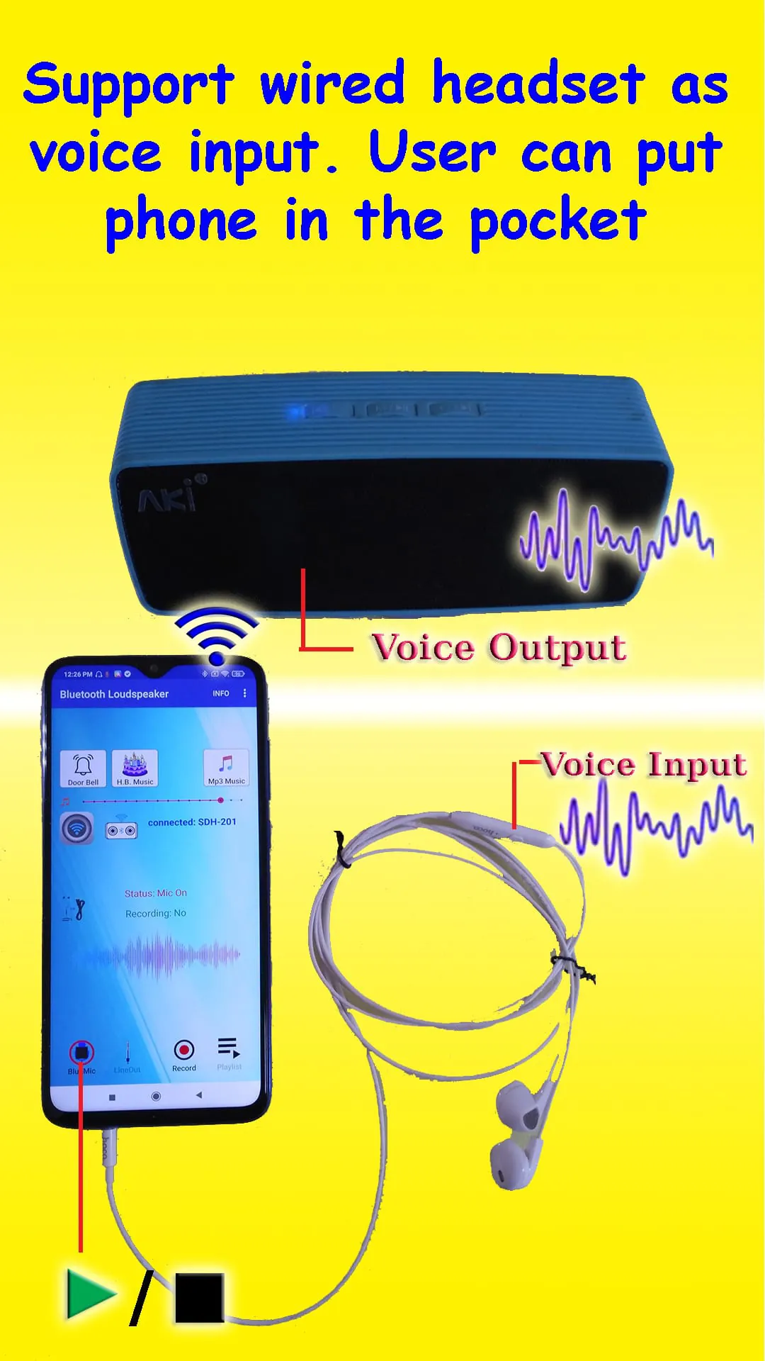 Bluetooth Loudspeaker