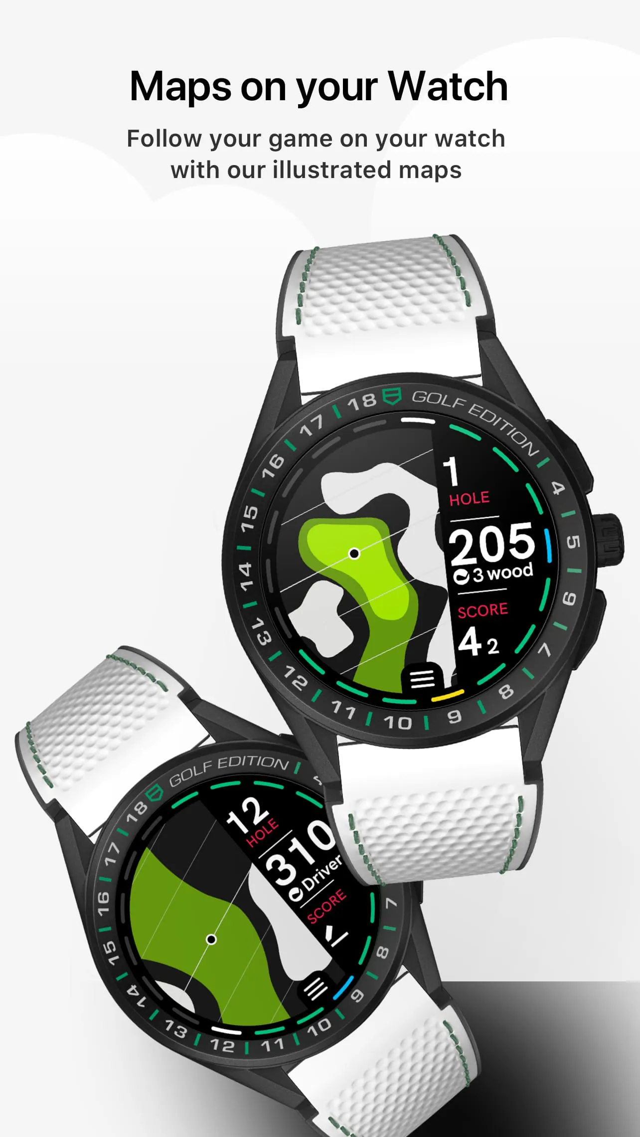 TAG Heuer Golf - GPS & 3D Maps