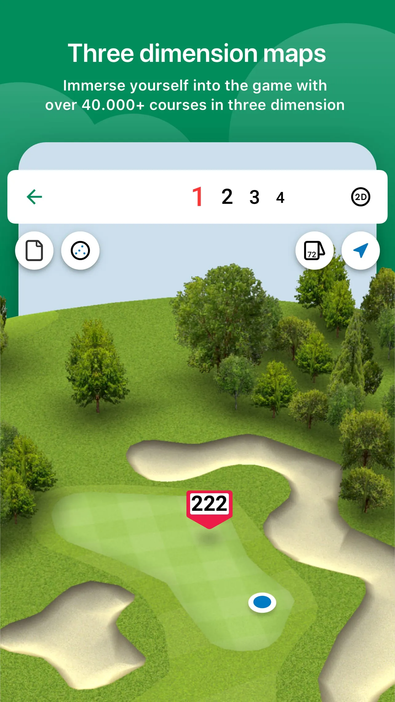 TAG Heuer Golf - GPS & 3D Maps