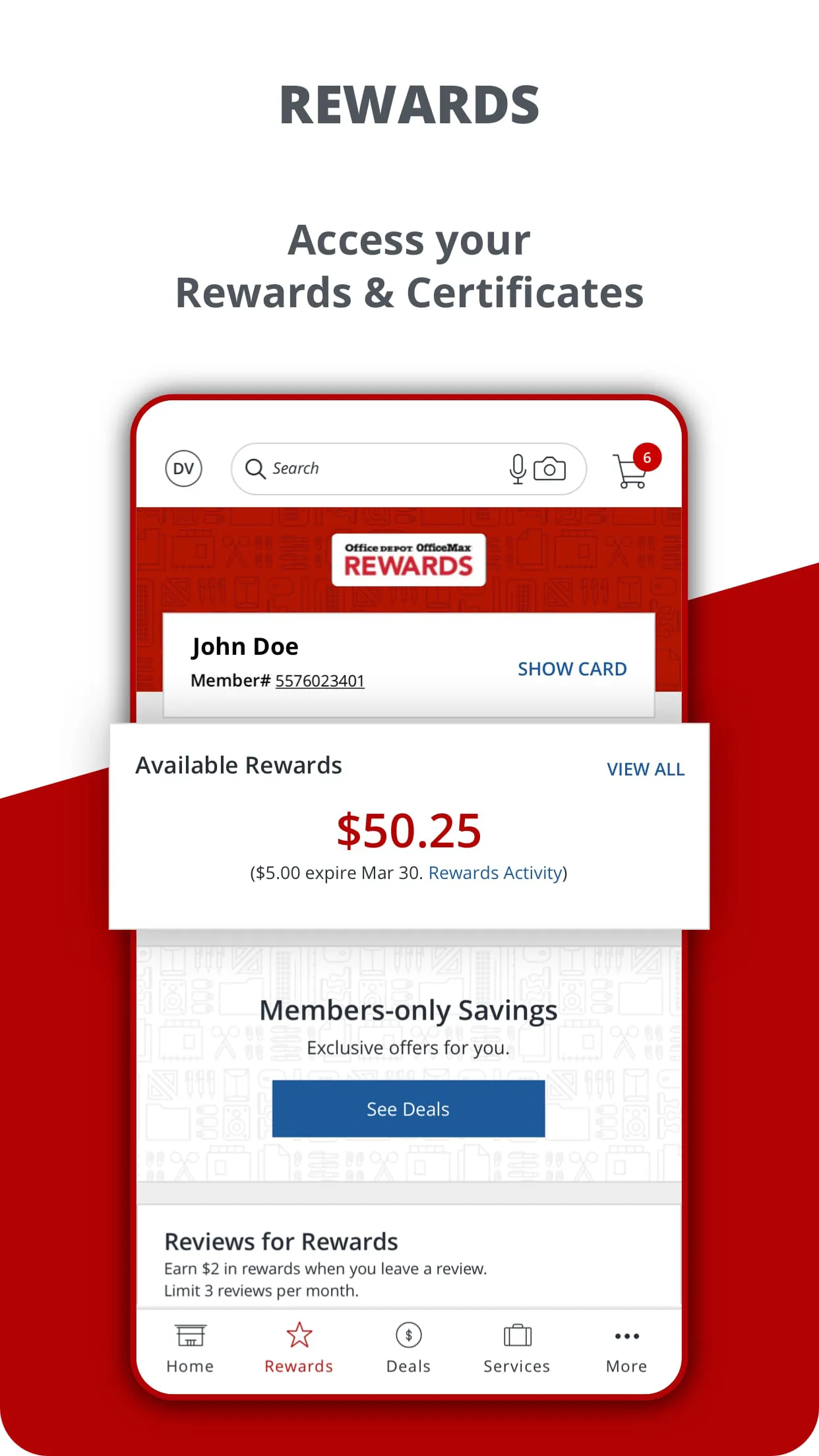 Office Depot®- Rewards & Deals