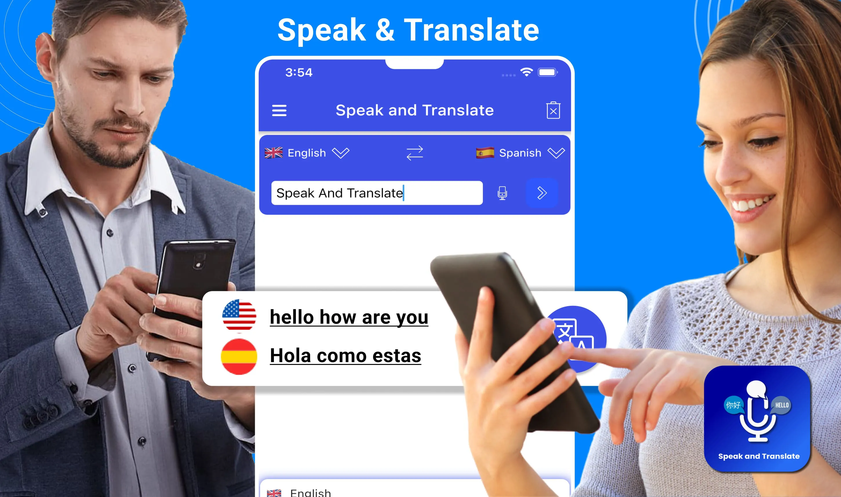 Speak and Translate Languages