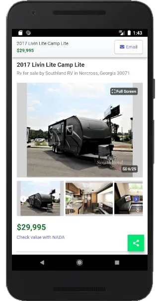 RV list Nw & Used RV