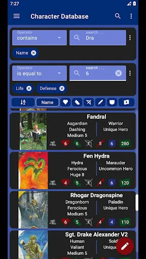 HeroSearch: Aid for Heroscape