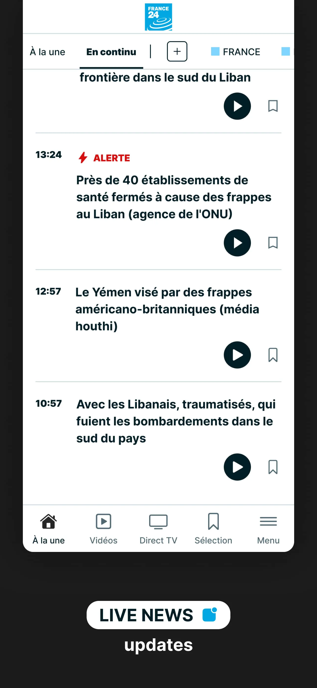 FRANCE 24 - Live news 24/7