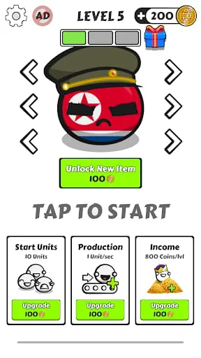 Country Balls Io: Battle Arena