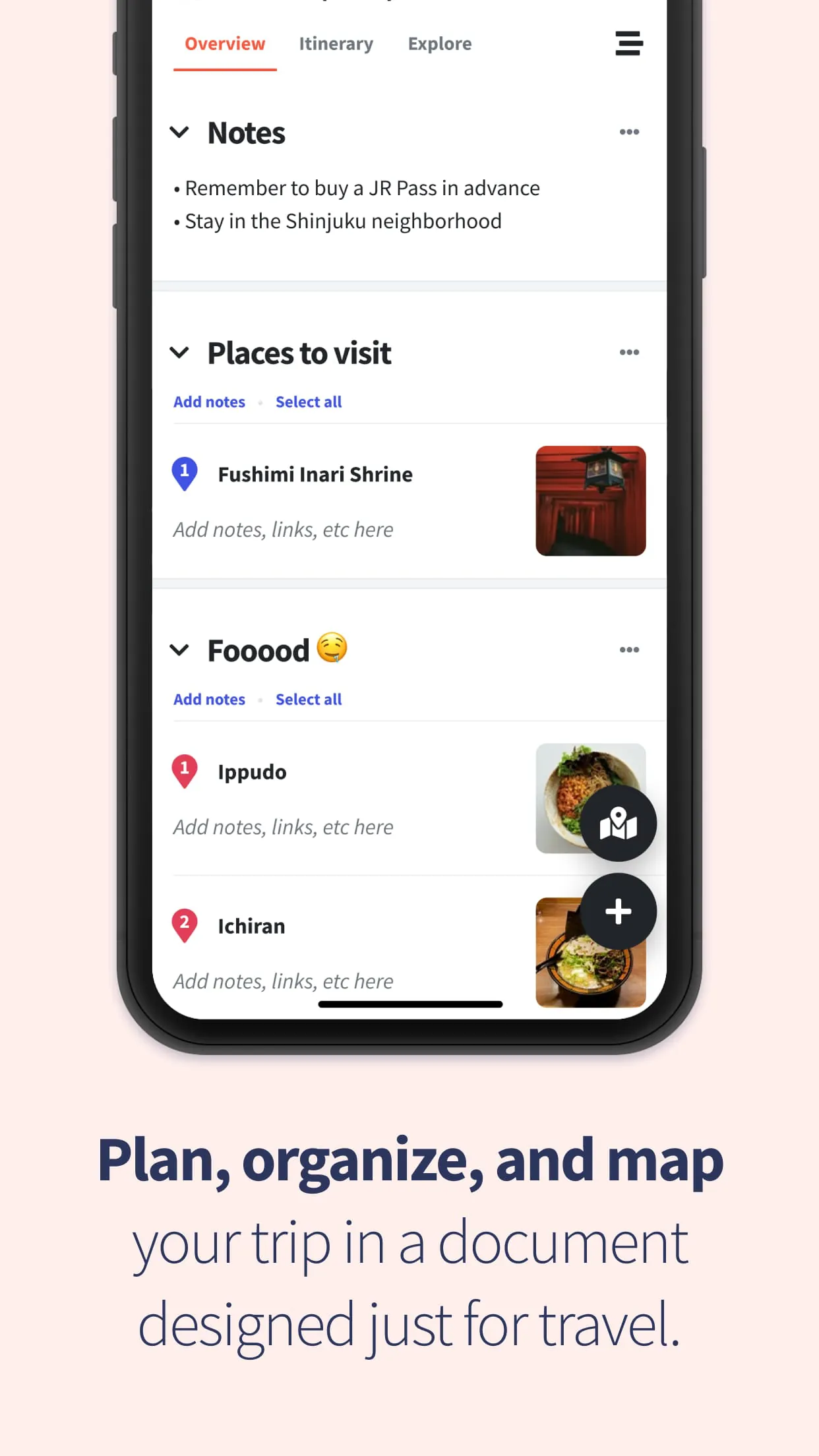 Wanderlog - Trip Planner App