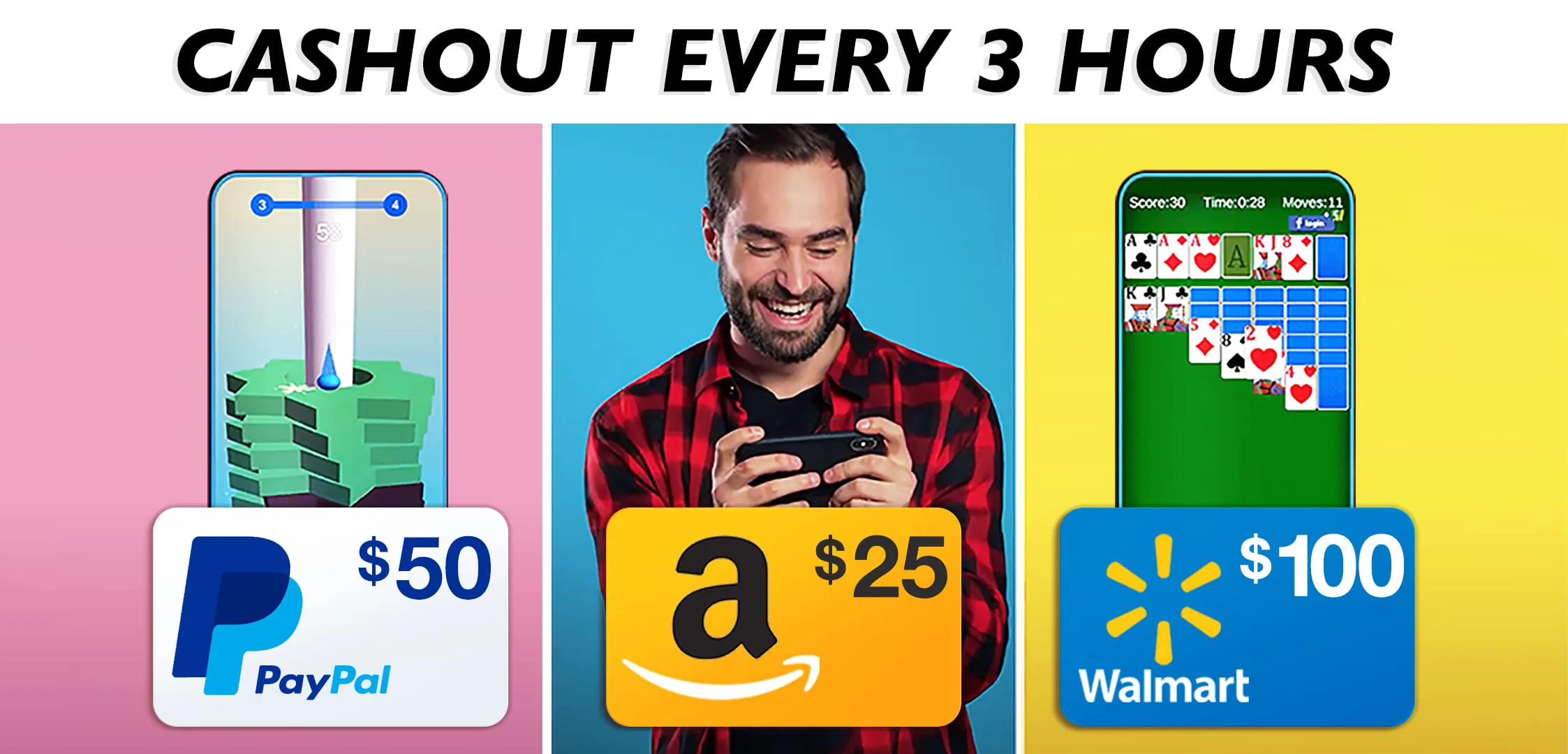 JustPlay: Earn Money or Donate