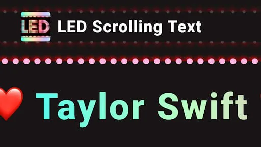 GC LED Banner Music Filshlight