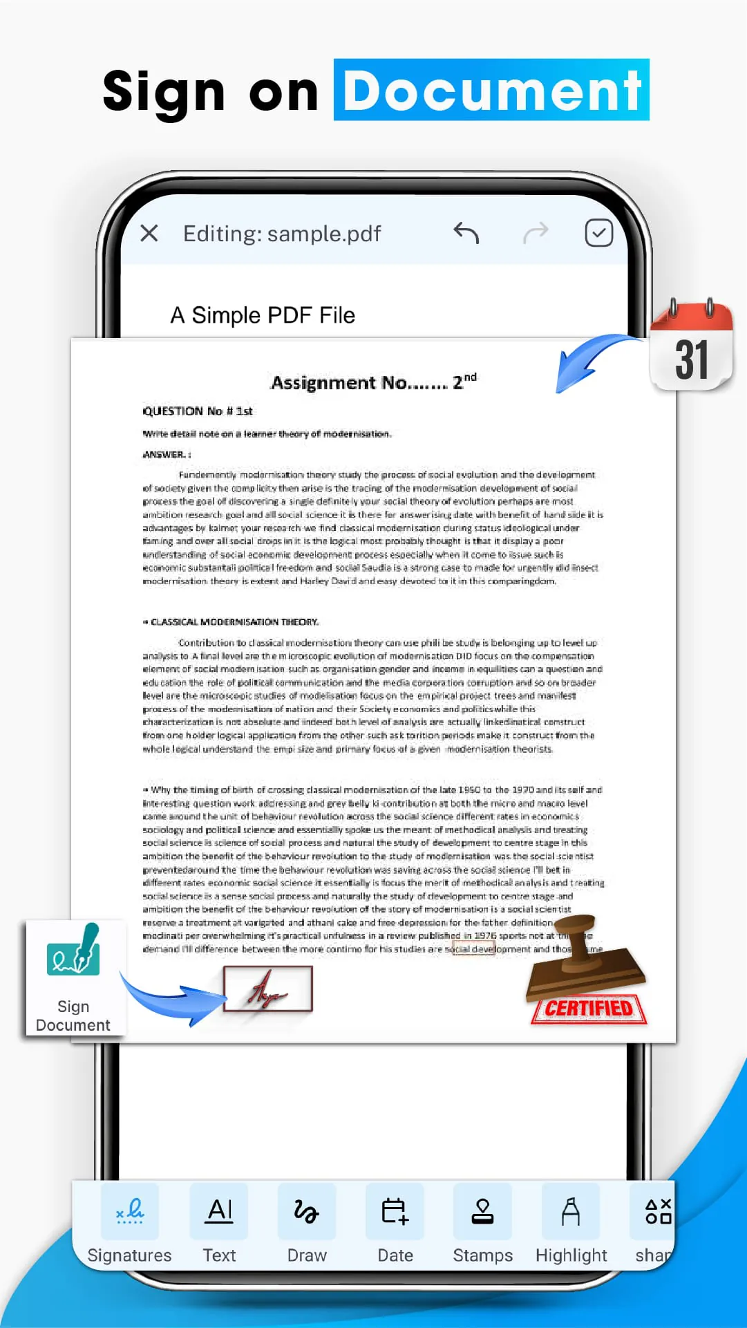 Electronic Signature Maker