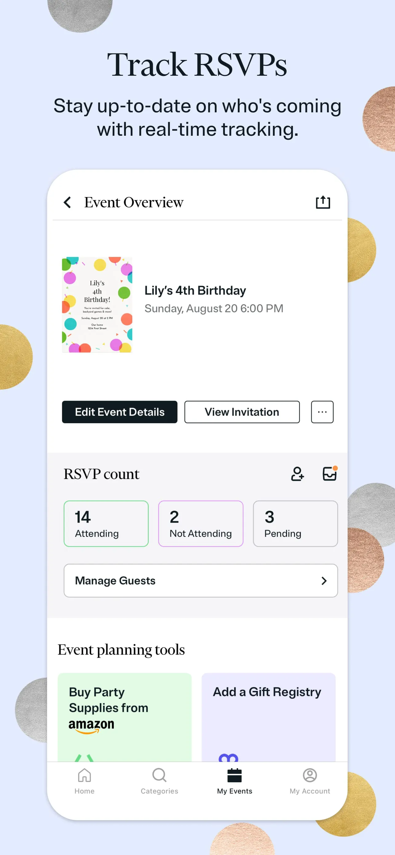 Evite: Email & SMS Invitations
