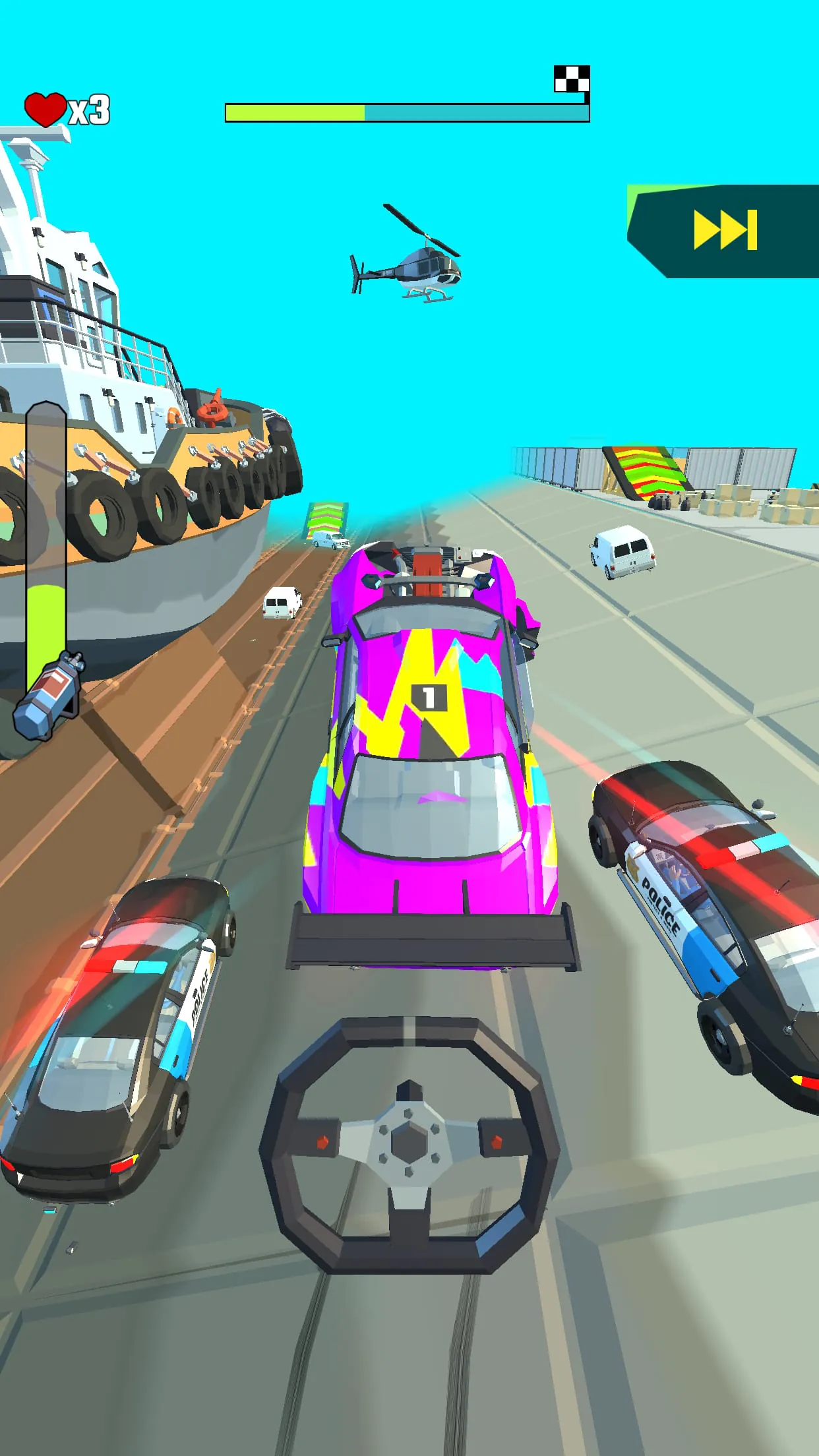 Crazy Rush 3D: Race Master